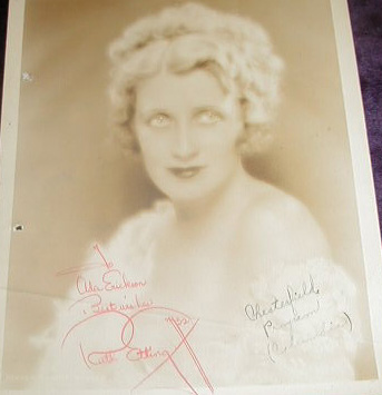 Photo-Autographed - 1932 - slanted